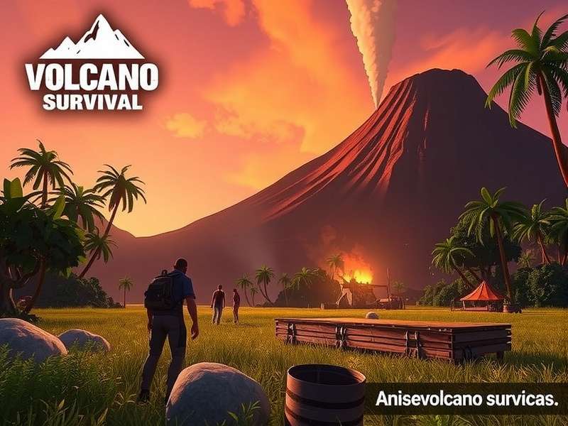 Anise Volcano Survival Gameplay